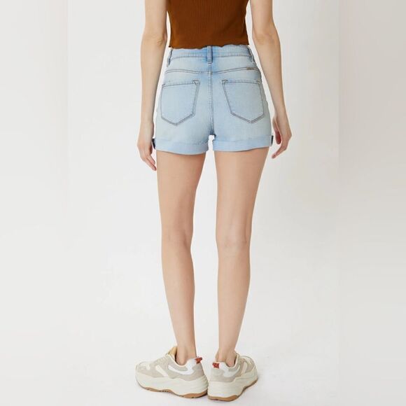 KanCan Jess Ultra High Rise Shorts - Picture 4 of 16